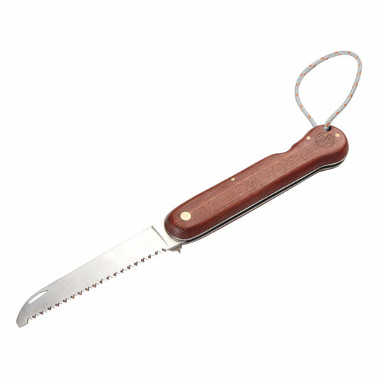 HABA Terra Kids Taschensäge, Grünholz Sägearbeiten, Seilsäge, Campingsäge, Werkzeug, Stahl, 24 cm, 007794