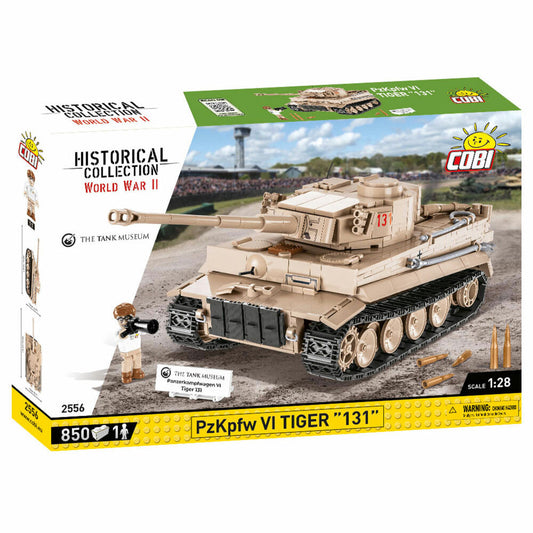 Cobi Klemmbausteinset PzKpfw VI Tiger 131, World War 2, Tank Museum, 850 Teile, 2556