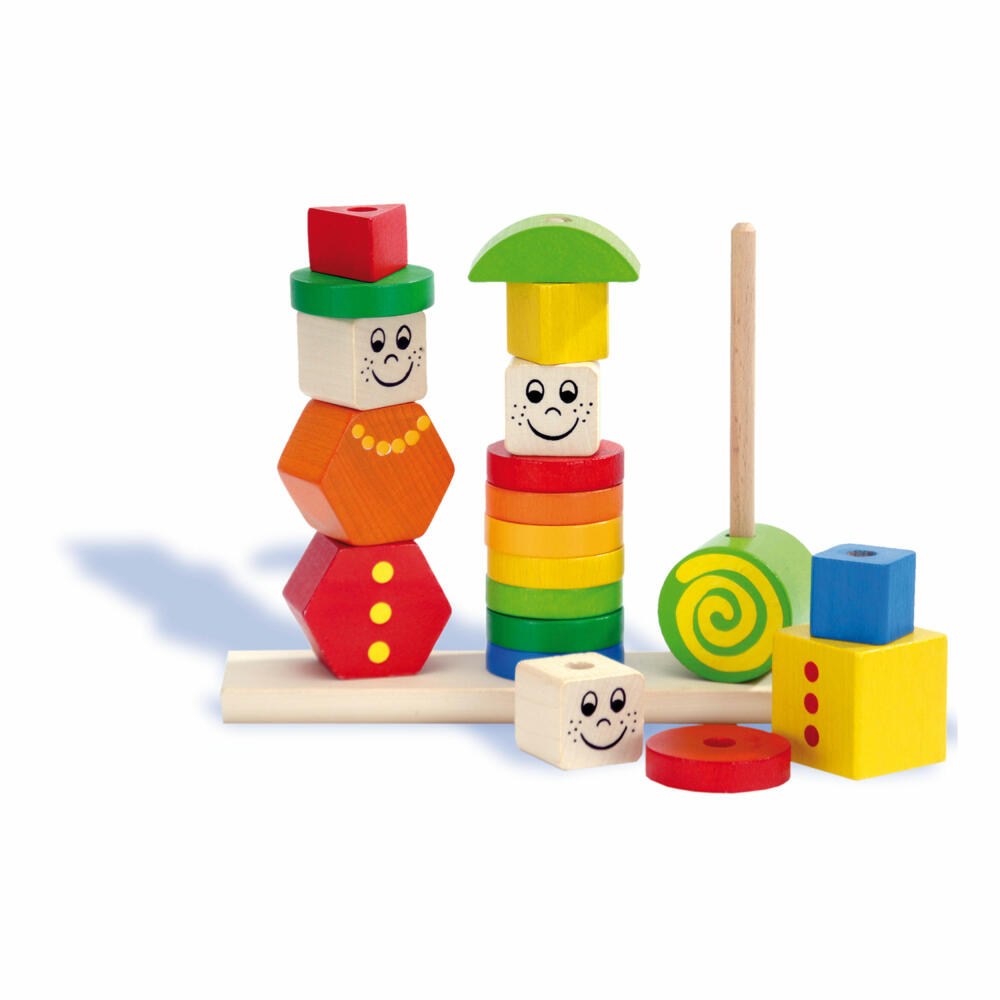 Eichhorn Heros Figuren-Steckpuzzel, Puzzel, Motorikspielzeug, Holzspielzeug, Spielzeug, Holz, 100073422