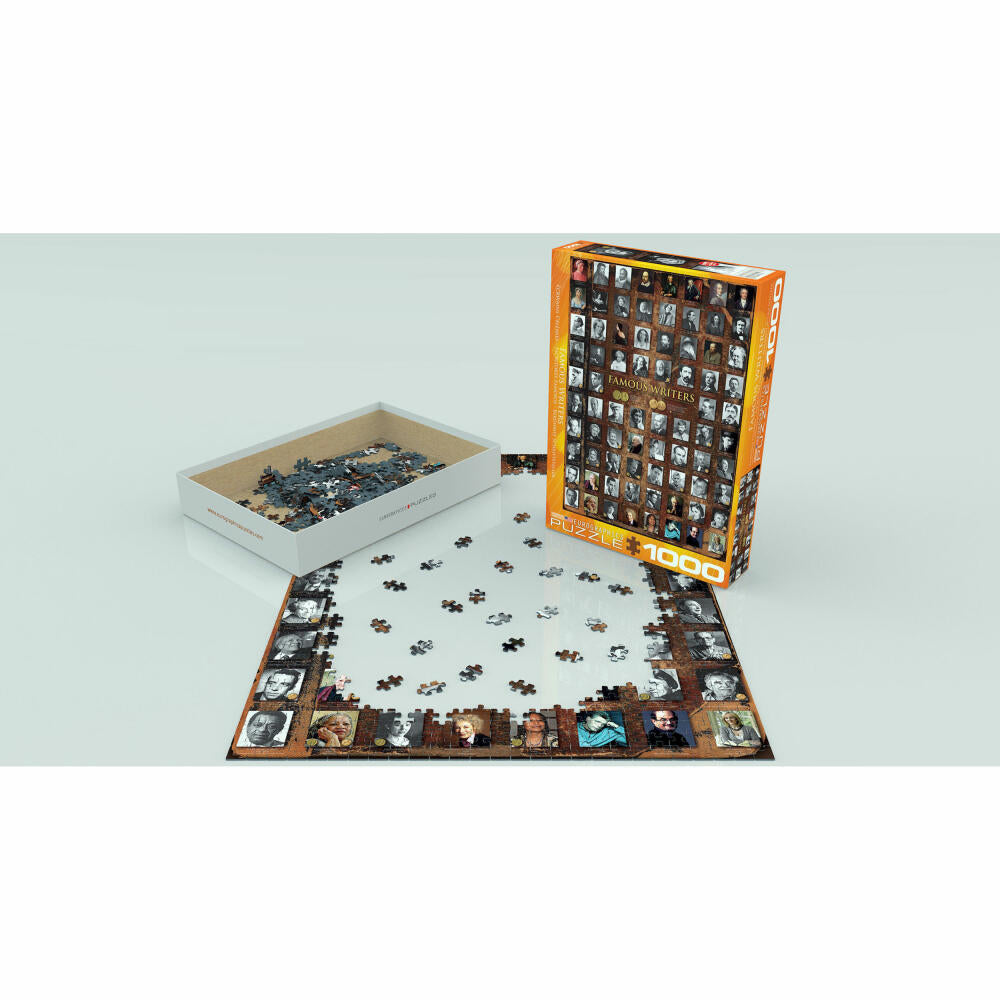 Eurographics Puzzle Famous Writers, 1000 pieces, 68 x 48 cm, 6000-0249
