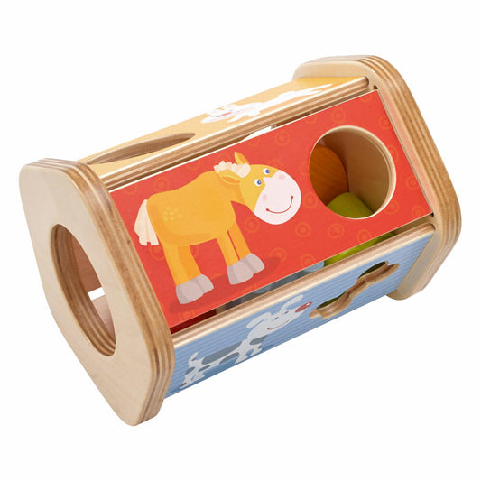 HABA Sortierbox Stech-Snack, Kinder Spiel, Steckspiel, Stapelspiel, Sortierspiel, Spielzeug, 302973