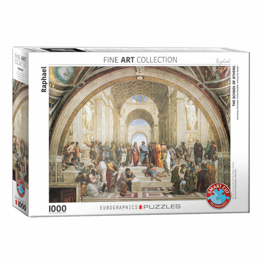Eurographics Puzzle The School of Athens by Raphael, 1000 pieces, 68 x 48 cm, 6000-4141