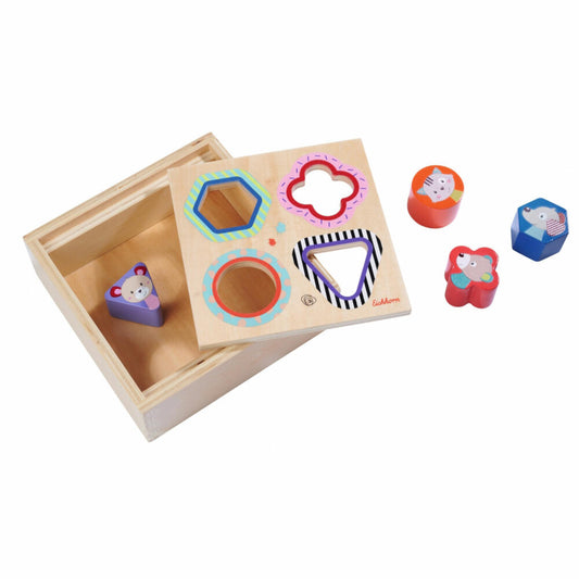 Eichhorn Steckbox Friends, Steckspiel, Steckspielzeug, Spielzeug, Kinder, 100005465