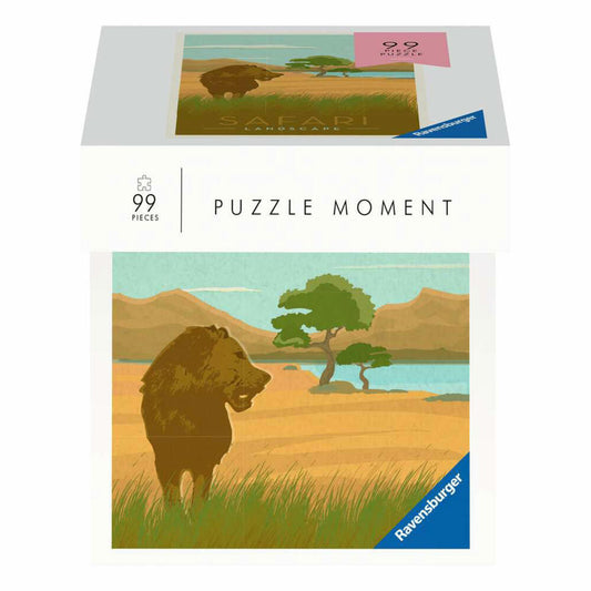 Ravensburger Puzzle Safari, Erwachsenenpuzzle, Mini-Puzzle, 99 Teile, 16540