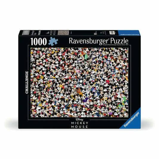 Ravensburger Puzzle Challenge Mickey, Erwachsenenpuzzle, 1000 Teile, 12000529