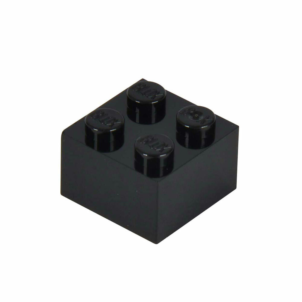 Simba Blox 100 Black 4-Piece Bricks in a Tin, Building Blocks, Children's Toys, 100 Pieces, 104114114