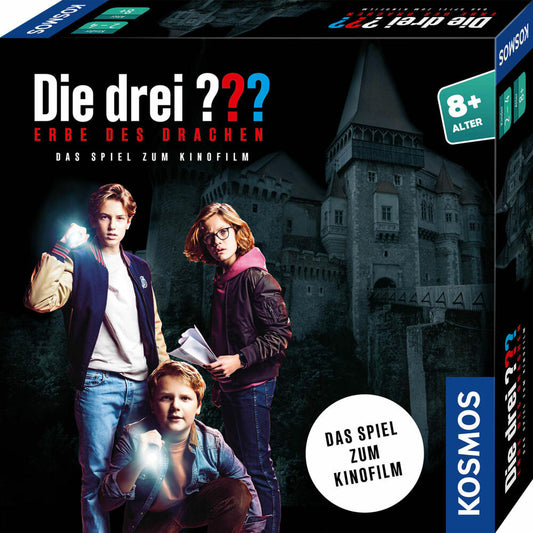 KOSMOS Die drei ??? Erbe des Drachen Spiel zum Film, Legespiel, Kooperatives Spiel, Krimispiel, Kinder, 712716