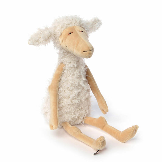 sigikid BEASTS Kuscheltier Schaf Is mir erstrecht schlecht, Plüschtier, Schmusetier, Kuschel Tier, Weiß / Beige, 39618