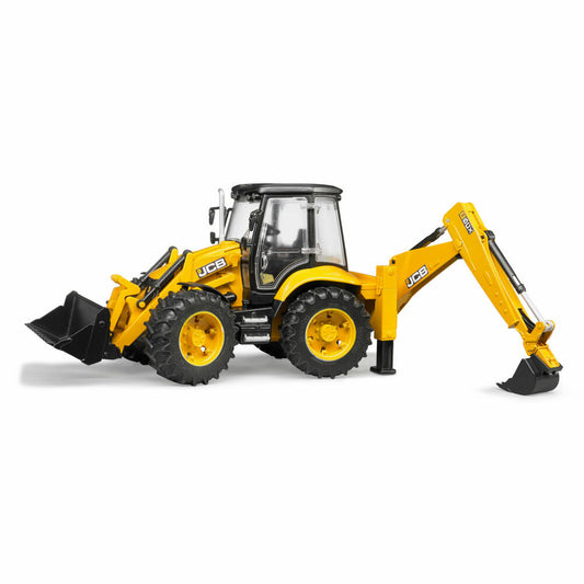 Bruder Construction Vehicles JCB 5CX Eco Backhoe Loader, Excavator, Model Vehicle, Model Vehicle, Toy, 02454