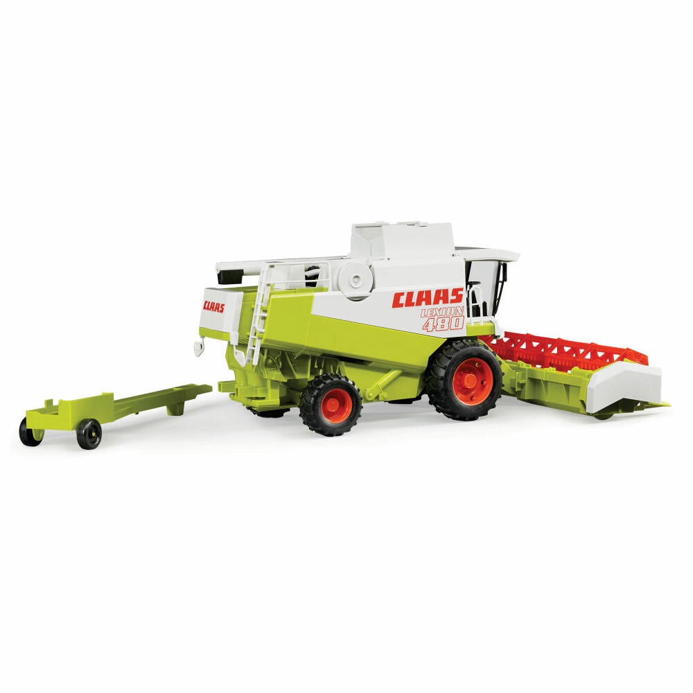Bruder Agriculture Claas Lexion 480 Combine Harvester, Harvesting Machine, Model Vehicle, Model Vehicle, Toy, 02120