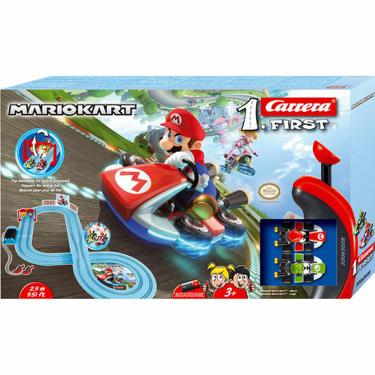 Carrera Mario Kart Mario vs. Luigi Rennbahn, Auto, Rennauto, Rennstrecke, Carrera First, 20063028