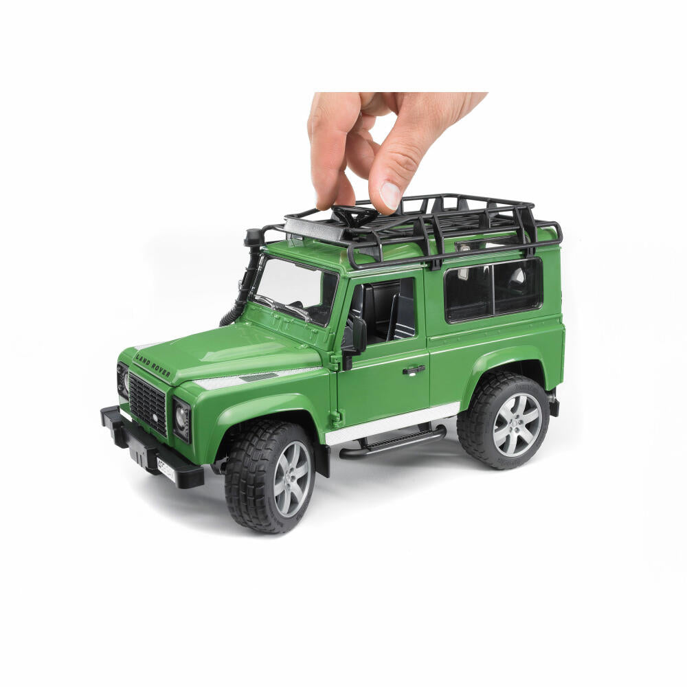 Bruder Land Rover Defender Station Wagon, Auto, Modellfahrzeug, Modell Fahrzeug, Spielzeug, 2590