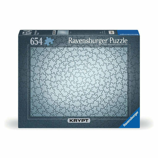 Ravensburger Puzzle Krypt Silber, Erwachsenenpuzzle, 654 Teile, 12000071