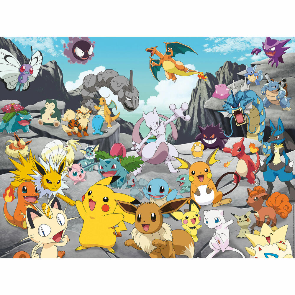 Ravensburger Puzzle Pokémon Classics, Adult Puzzle, Adult Puzzles, 1500 Pieces, 16784
