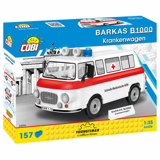COBI Youngtimer Collection Barkas B1000 SMH3, Auto, Fahrzeug, Sammelautos, Spielzeug, Spielen, Konstruktionsbausteine, Kunststoff, 215 Teile, 24595