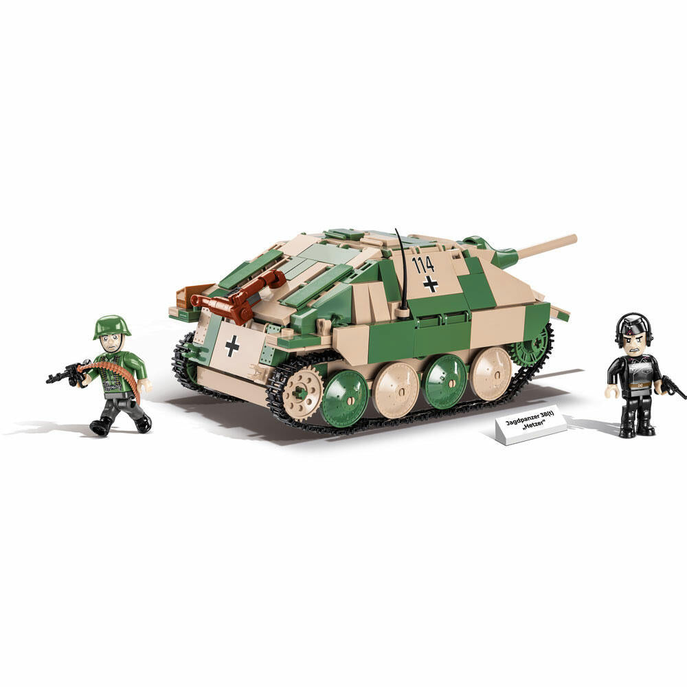 COBI Klemmbausteinset Jagdpanzer 38(t) Hetzer, World War 2, Historical Collection, Panzer, Klemmbausteine, 555 Teile, 2558