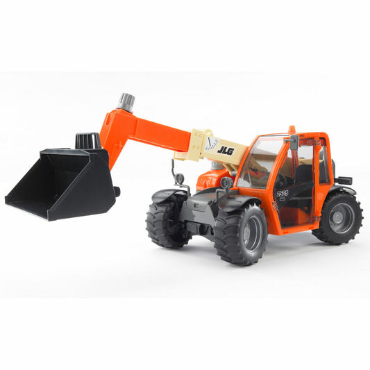 Bruder Construction Vehicles JLG 2505 Telescopic Loader, Excavator, Model Vehicle, Model Vehicle, Toy, 02140