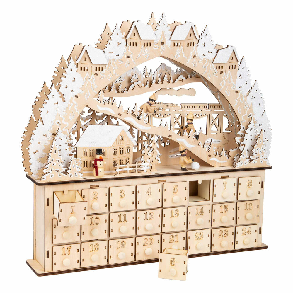 Legler Adventskalender Skivergnügen, Spielzeug, 11789