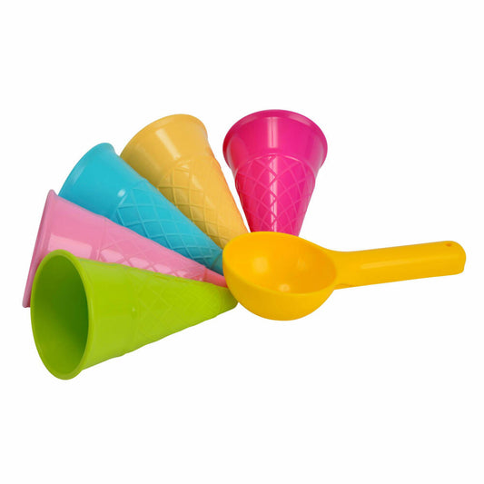 Simba sand molds ice cream, molds, sand toys, molds, sandpit, toy, with portioner, 107108605