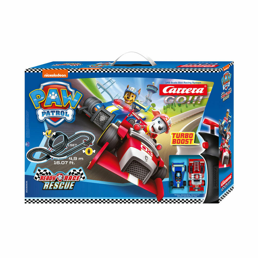 Carrera Paw Patrol Ready Race Rescue Race Track, Car, Racing Car, Race Track, GO Sets, 20062535