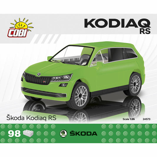 COBI Skoda Kodiaq VRS, Auto, Fahrzeug, Sammelautos, Spielzeug, Spielen, Konstruktionsbausteine, 98 Teile, 24573