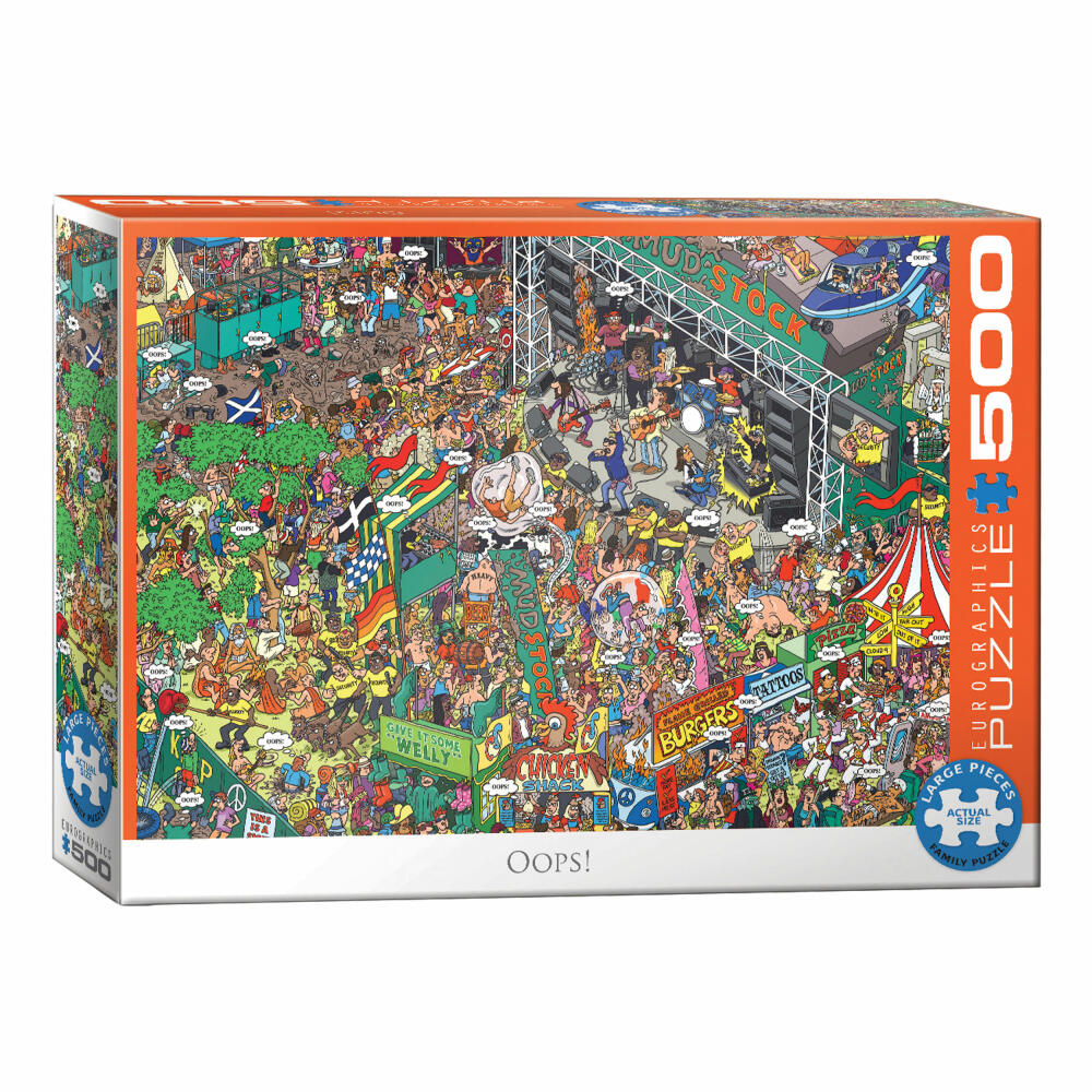 Eurographics Puzzle Hoppla! von Martin Berry, 500 Teile, 68 x 48 cm, 6500-5459