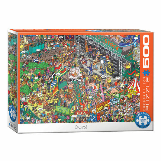 Eurographics Puzzle Hoppla! von Martin Berry, 500 Teile, 68 x 48 cm, 6500-5459