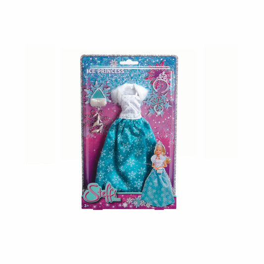 Simba Steffi Love Ice Princess Kleid, Eisprinzessin, Winter Prinzessin, Accessoires, Zubehör, für Steffi 29 cm, 105723205