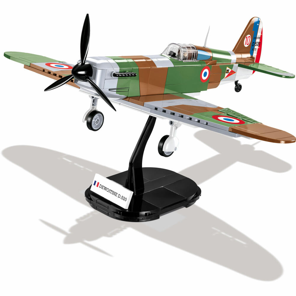 COBI Dewoitine D.520  World War 2, Militär, Spielzeug, Konstruktionsbausteine, Kunststoff, 283 Teile, 5720