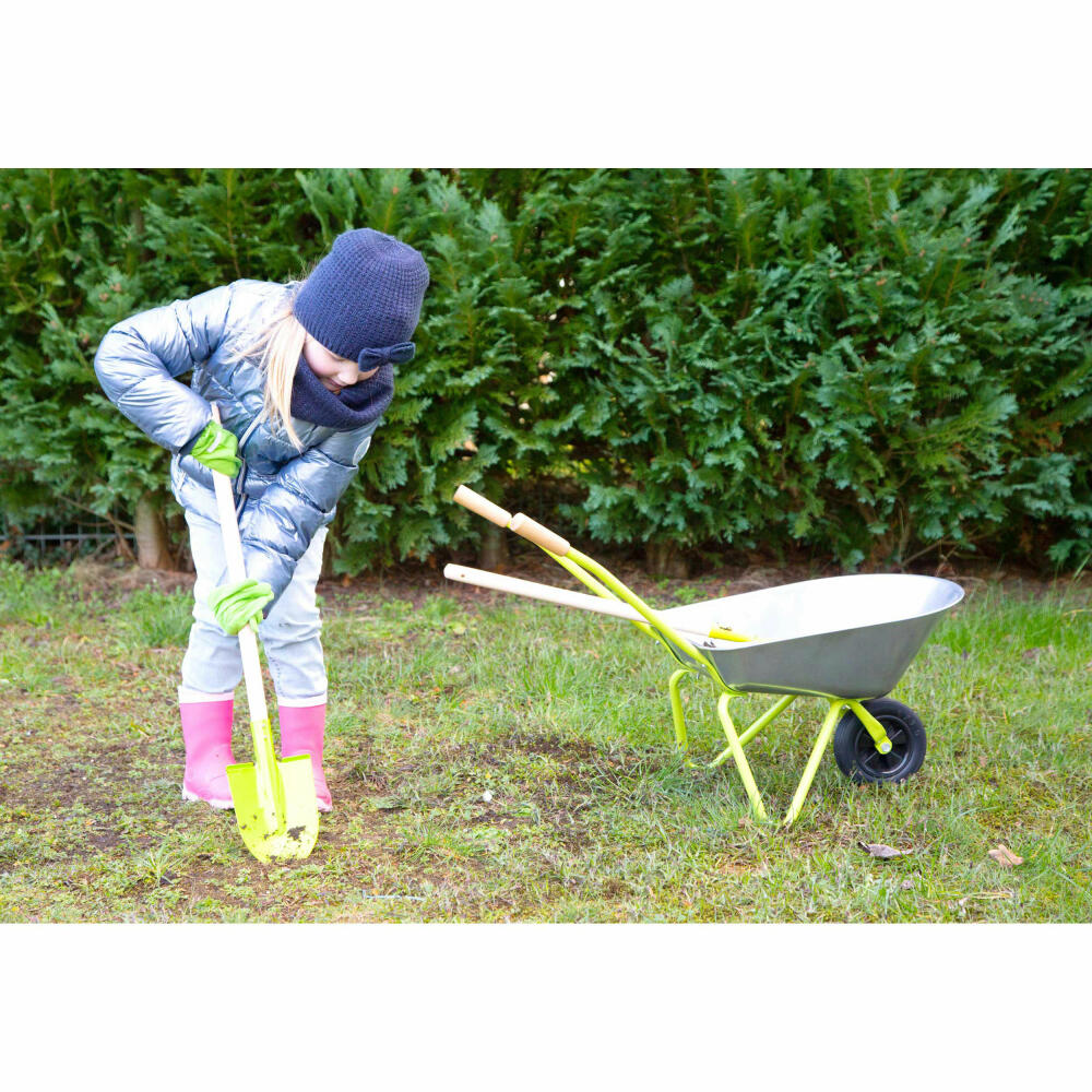 Legler Schubkarre mit Gartenwerkzeug, Spielzeug, ab 3 Jahre, 11627