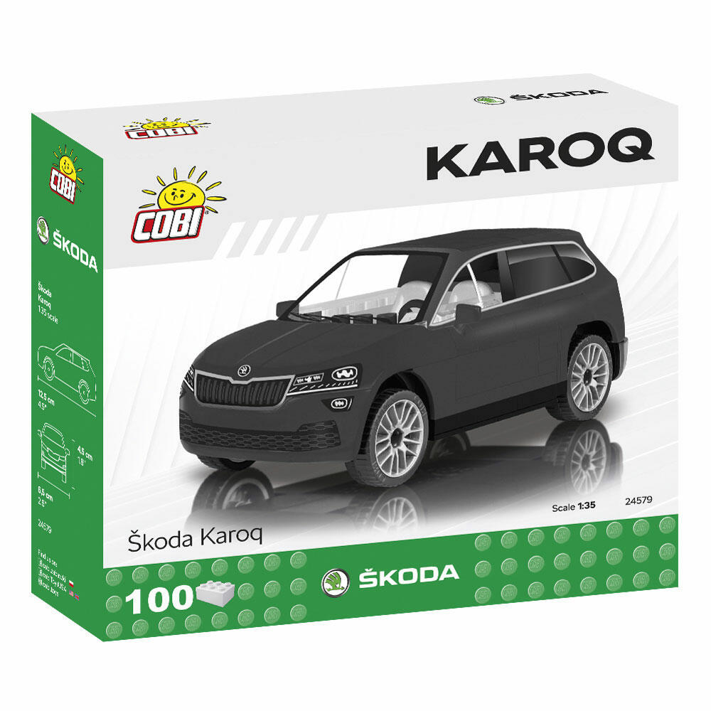 COBI Skoda Karoq, Car, Vehicle, Collectible Cars, Toy, Play, Construction Blocks, Plastic, 100 Parts, 24579
