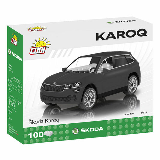 COBI Skoda Karoq, Auto, Fahrzeug, Sammelautos, Spielzeug, Spielen, Konstruktionsbausteine, Kunststoff, 100 Teile, 24579