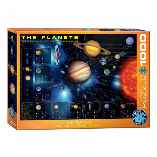 Eurographics Puzzle The Planets, Astronomy, 1000 pieces, 68 x 48 cm, 6000-1009