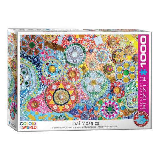 Eurographics Puzzle Thai Mosaic, 1000 pieces, 68 x 48 cm, 6000-5637