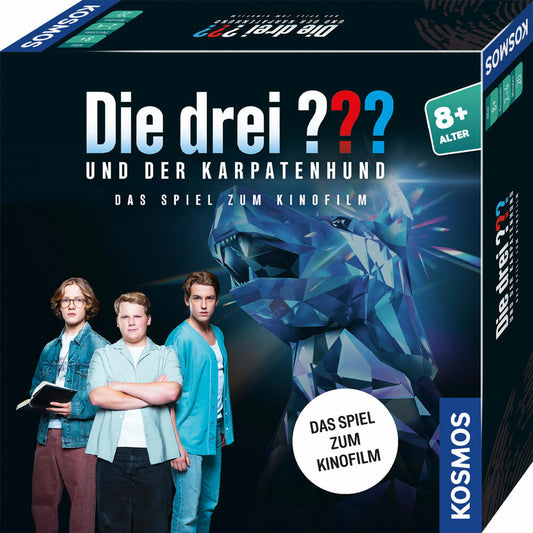 KOSMOS Die drei ??? und der Karpatenhund, Spiel zum Film, Detektivspiel, Rätselspiel, ab 8 Jahren, 684778