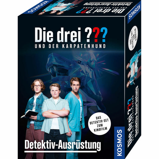 KOSMOS Die drei ??? Und der Karpatenhun Detektiv-Ausrüstung, Rollenspiel, ab 8 Jahren, 632632