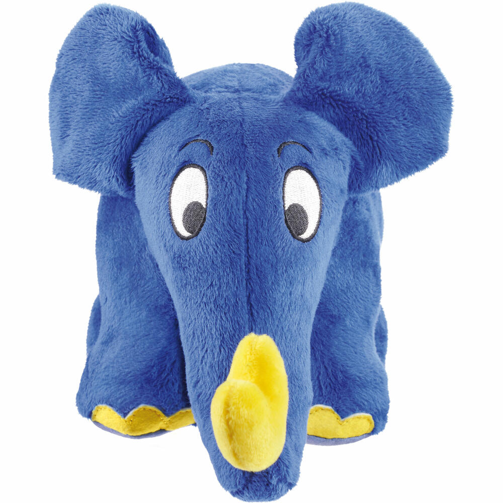 Schmidt Spiele Die Maus Elefant 50. Jubiläum, Plüschfigur, Kuscheltier, Plüsch, 17 cm, 42286