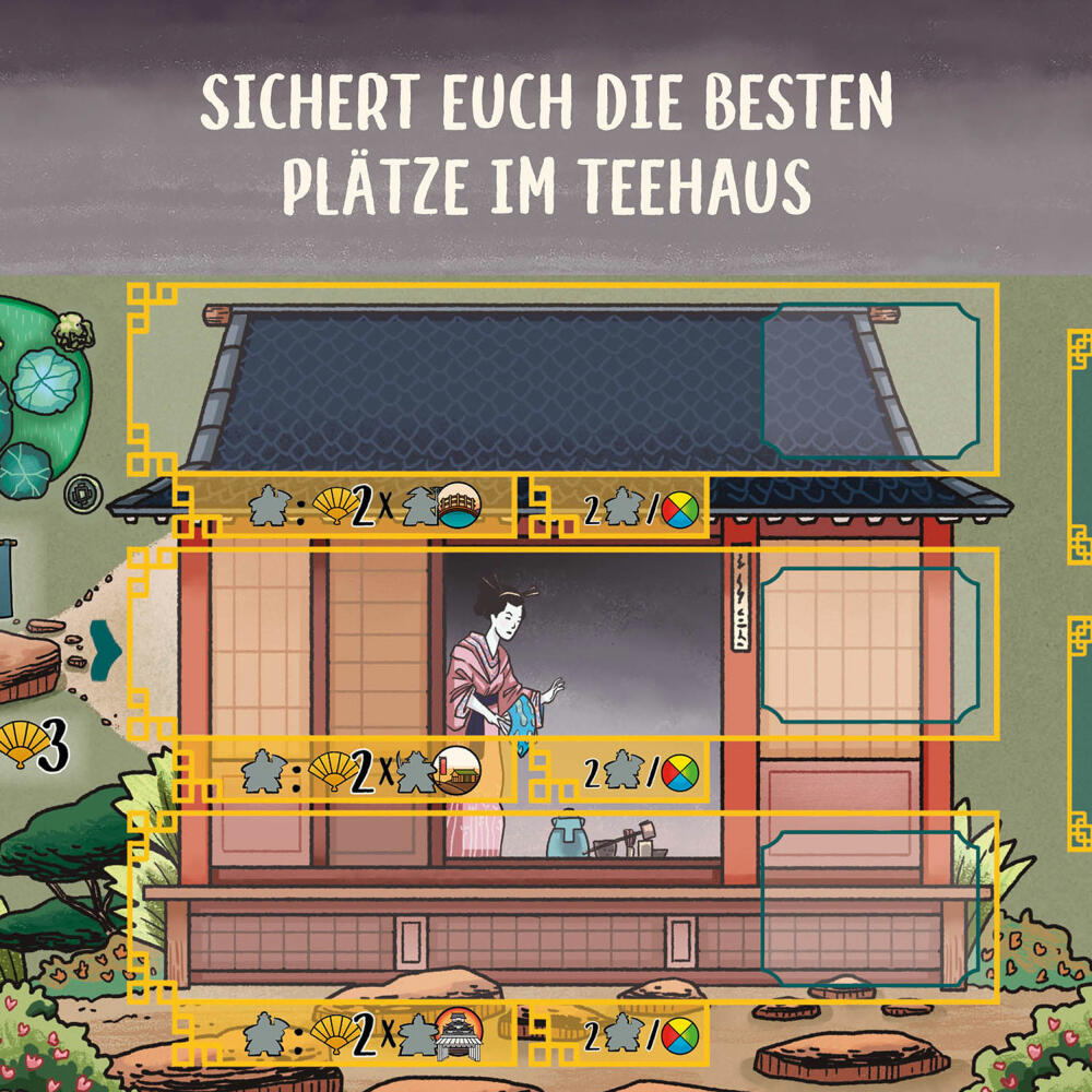 KOSMOS Die Weiße Burg Erweiterung Die Tee-Zeremonie, Ergänzung, ab 12 Jahren, 684969