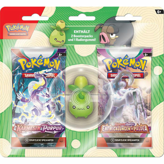 Amigo Pokemon Back to School Eraser Blister