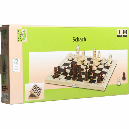 Natural Games chess case light, 29x29cm