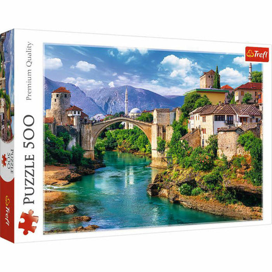 Trefl Puzzle 500 Teile Brücke in Mostar