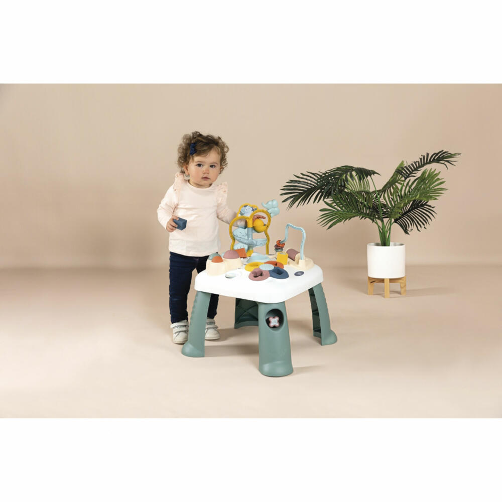 Little Smoby Activity Play Table, Educational Toy, Motor Skills Center, Motor Skills Toy, 7600140303