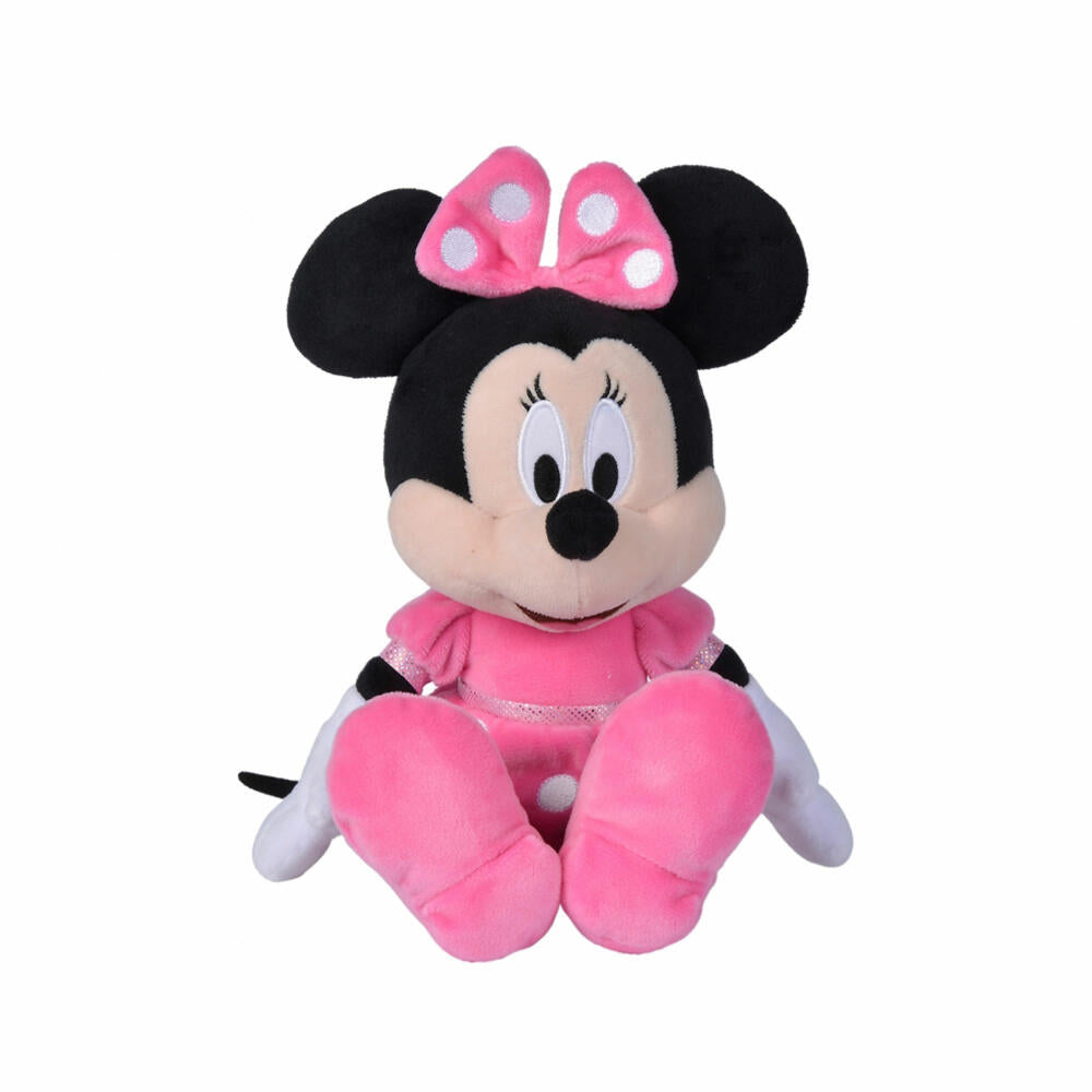 Simba Disney Minnie Mouse Refresh Core Pink, Plush Toy, Cuddly Toy, Plush Figure, Stuffed Toy, 35 cm, 6315870230