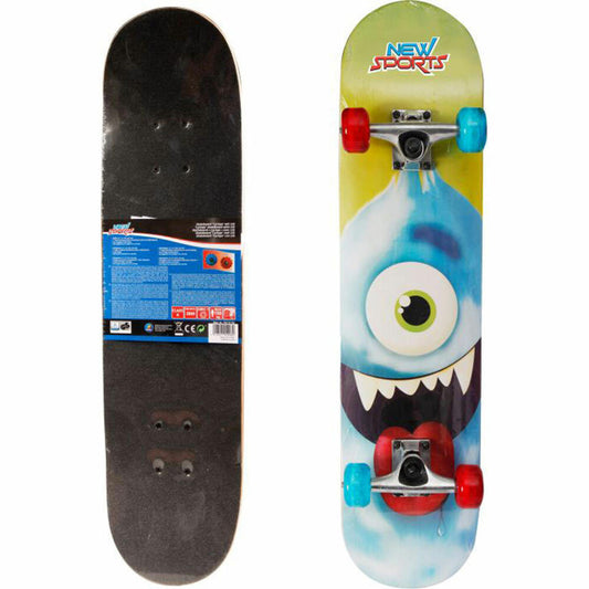 New Sports Skateboard Cyclops, LED wheels, 78 cm