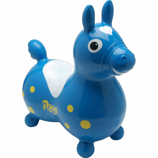 Gymnic Hüpfpferd Rody Blau, Hüpftier, Hüpfspielzeug, Sprungtier, Hopser, ab 3 Jahre, 4019961