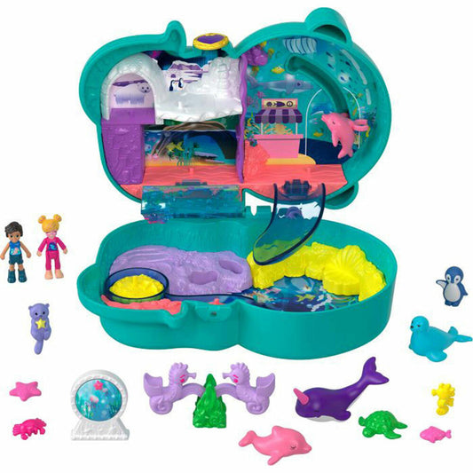 Mattel Polly Pocket Otter Aquarium Box
