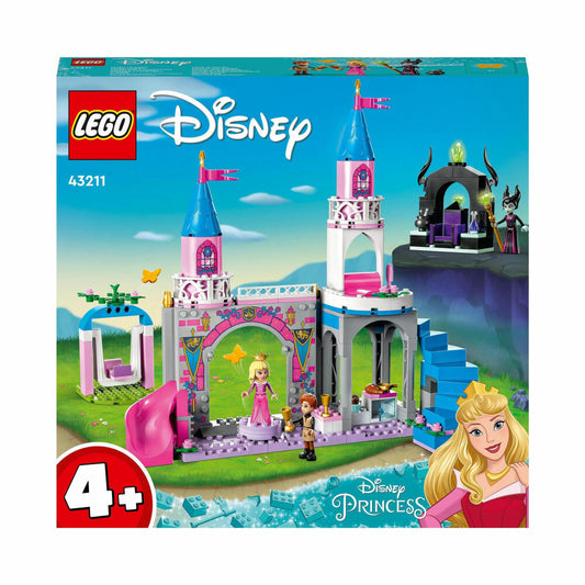 LEGO Disney Prinzessin Auroras Schloss, 187-tlg., Bauset, Konstruktionsset, Bausteine, Spielzeug, ab 4 Jahre, 43211