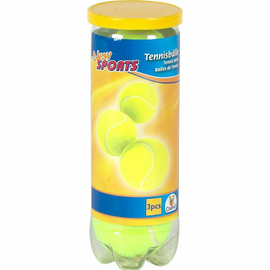 New Sports Tennis Balls in Can, 3 Pieces