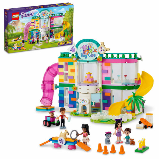 LEGO Friends Tiertagesstätte, 593-tlg., Bauset, Konstruktionsset, Bausteine, Spielzeug, ab 7 Jahre, 41718