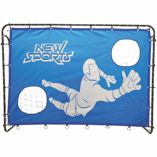 New Sports football goal with goal wall 213 x 152 x 76 cm